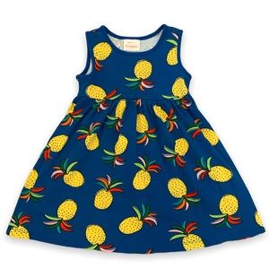 Hanna Andersson Sleeveless Play Dress Size 4 EUC